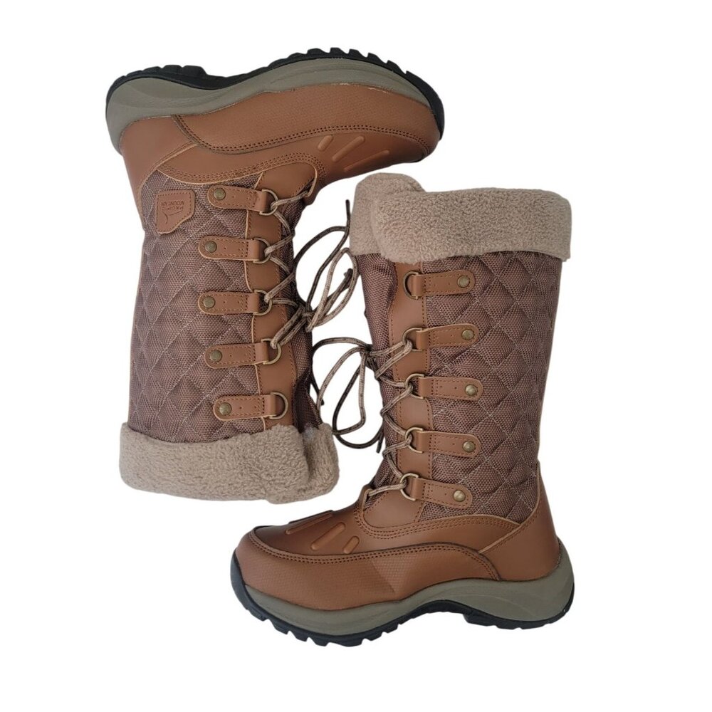 PACIFIC MOUNTAIN Whiteout 3M Thinsulate Quilted Winter Boots Women's Sz 6 NWOB - Picture 5 of 11